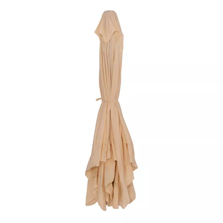 REPLACEMENT SHADE FOR UMBRELLA HM6023--BEIGE POLYESTER--4x4m