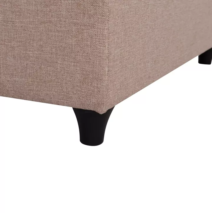 SUBSTRATE BED SIGGY HM721.30 NO STORAGE SPACE--BEIGE FABRIC--FOR MATTRESS 80x200cm.