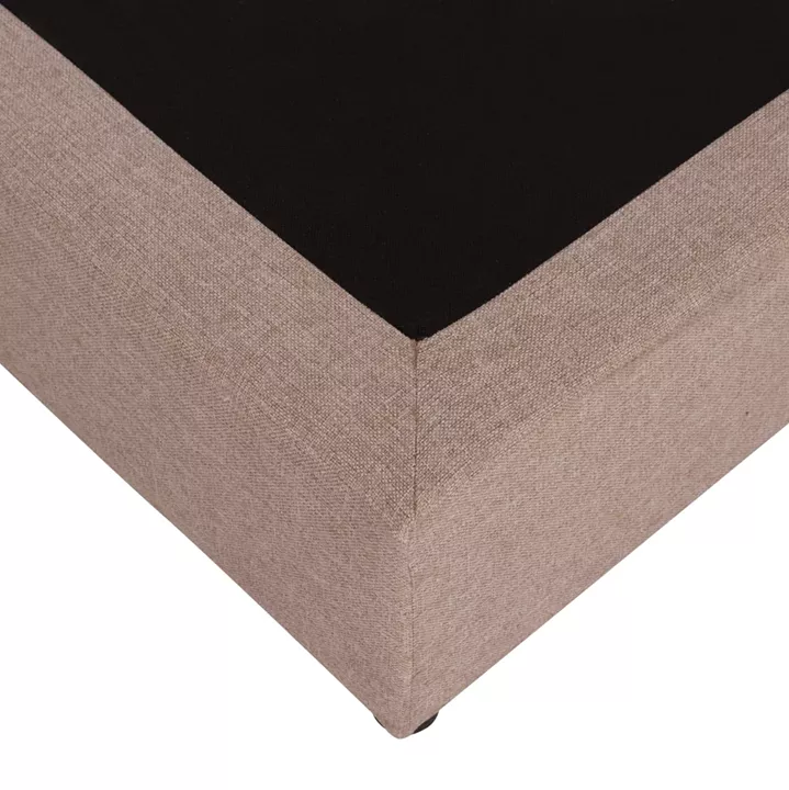 SUBSTRATE BED SIGGY HM721.30 NO STORAGE SPACE--BEIGE FABRIC--FOR MATTRESS 80x200cm.