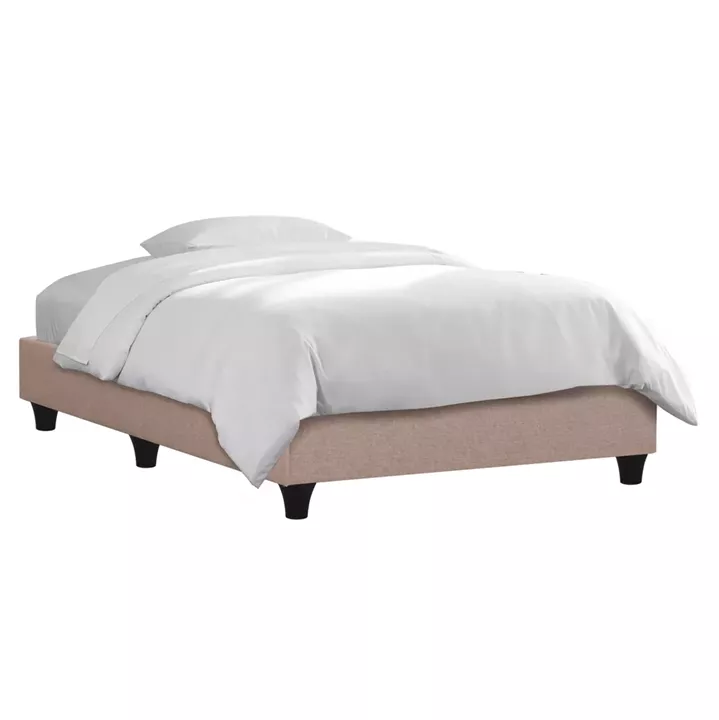SUBSTRATE BED SIGGY HM721.30 NO STORAGE SPACE--BEIGE FABRIC--FOR MATTRESS 80x200cm.