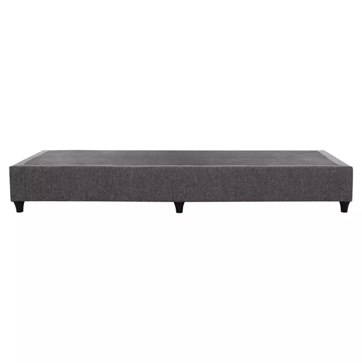 SUBSTRATE BED SIGGY HM722.10 NO STORAGE SPACE--GREY FABRIC--FOR MATTRESS 90x200cm.