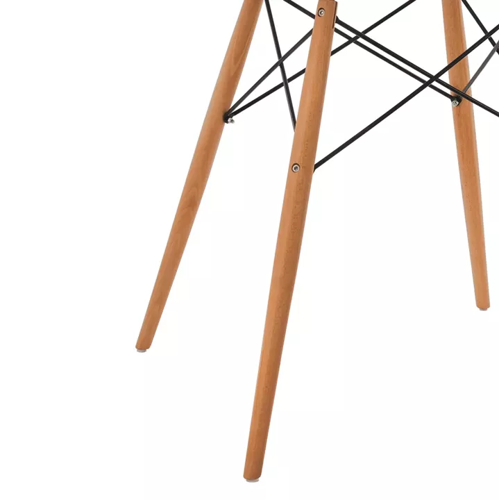 DINING SET 5PCS BRAVE HM21188 WITH 4 CHAIRS & ROUND TABLE