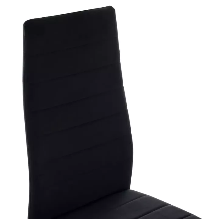ΣΕΤ ΤΡΑΠΕΖΑΡΙΑΣ 5ΤΜΧ MINIMAL HM21173 MDF TOP ΜΑΥΡΟ-ΒΕΛΟΥΔΟ & ΜΕΤΑΛΛΟ ΜΑΥΡΟ