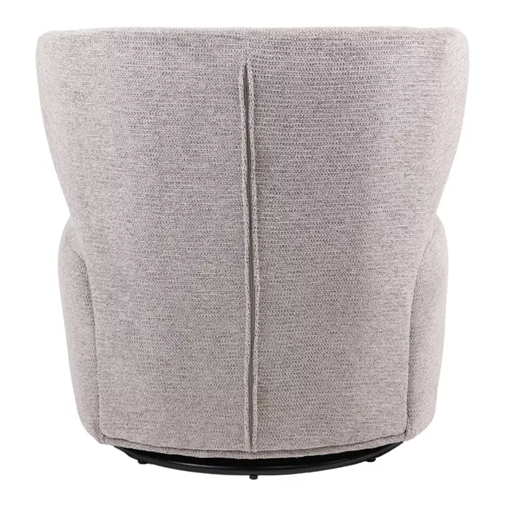 Armchair Marelia pakoworld rotating olive color fabric 73x76x76cm