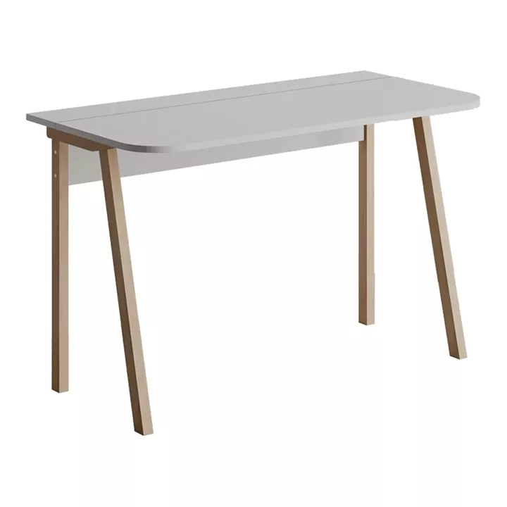 Γραφείο Malia pakoworld σε λευκή-φυσική απόχρωση 120x60.5x75εκ