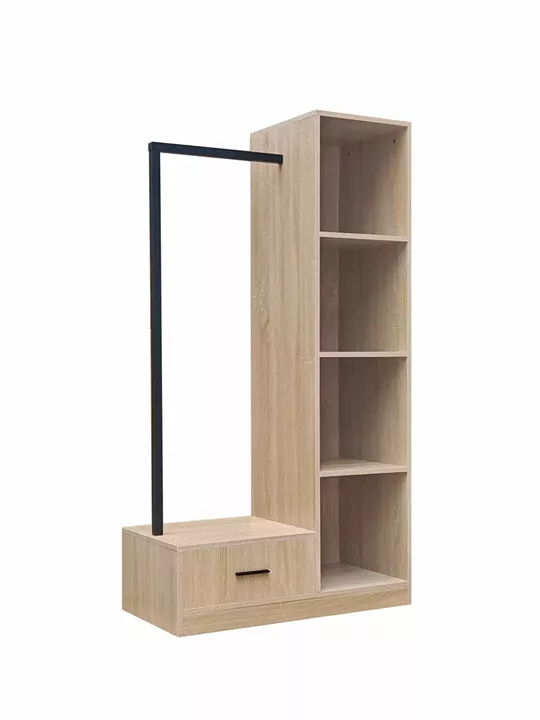 Endance unit Erdeco pakoworld mdf in natural color 80x40x150cm