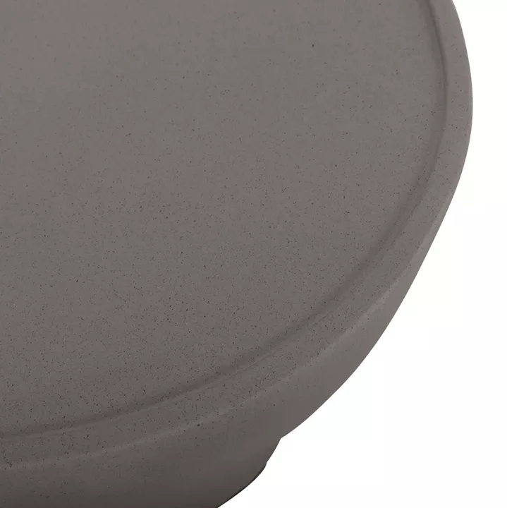 ΤΡΑΠΕΖΙ ΣΑΛΟΝΙΟΥ PIRSON HM18155.03 FIBER CEMENT ΣΕ ΓΚΡΙ--Φ60x36Υεκ.