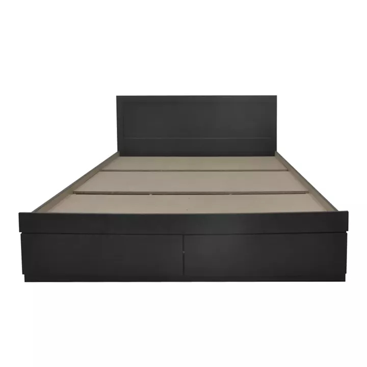 Bed Olympus pakoworld with drawer in wenge color 160x200cm