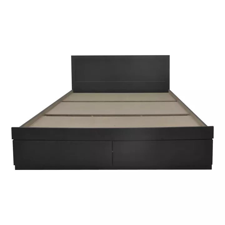 Κρεβάτι Olympus pakoworld με συρτάρι σε wenge απόχρωση 150x200εκ