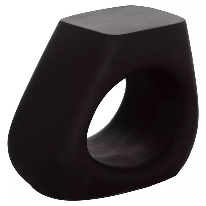 ΣΚΑΜΠΟ ΣΑΛΟΝΙΟΥ LANS HM4691.01 FIBER CEMENT ΣΕ ΜΑΥΡΟ--58x28x45.5Υεκ.