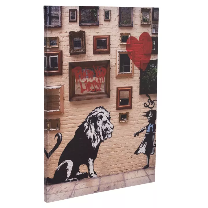 WALL PAINTING SERIES GOBI HM4828 PRINTED CANVAS 50x2,5(thickness)x68Hcm.