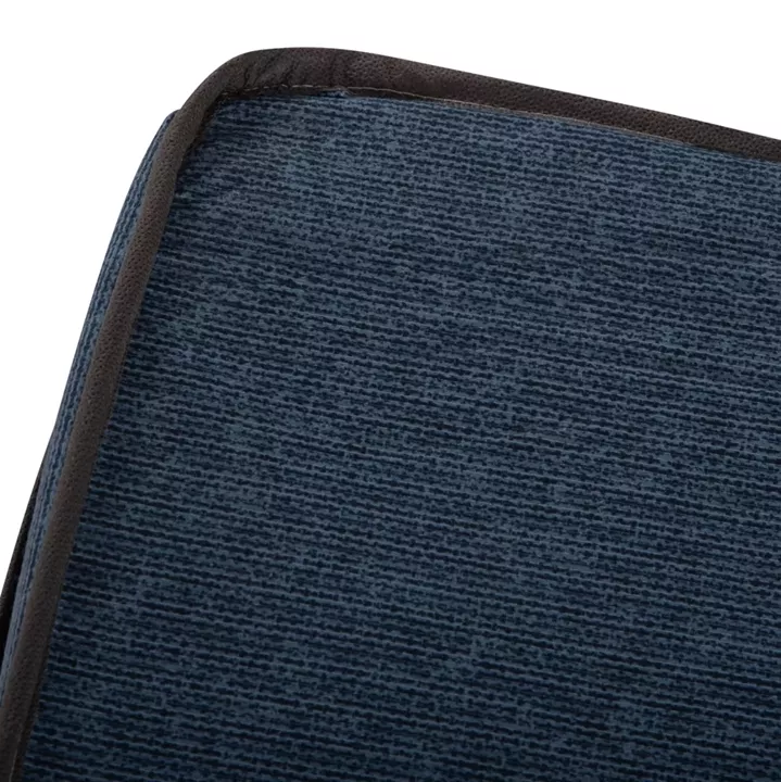 FOLDABLE BED NOBLE HM393.02 METALLIC WITH WHEELS & MATTRESS 9cm IN GREY 80x182x37.5Hcm.