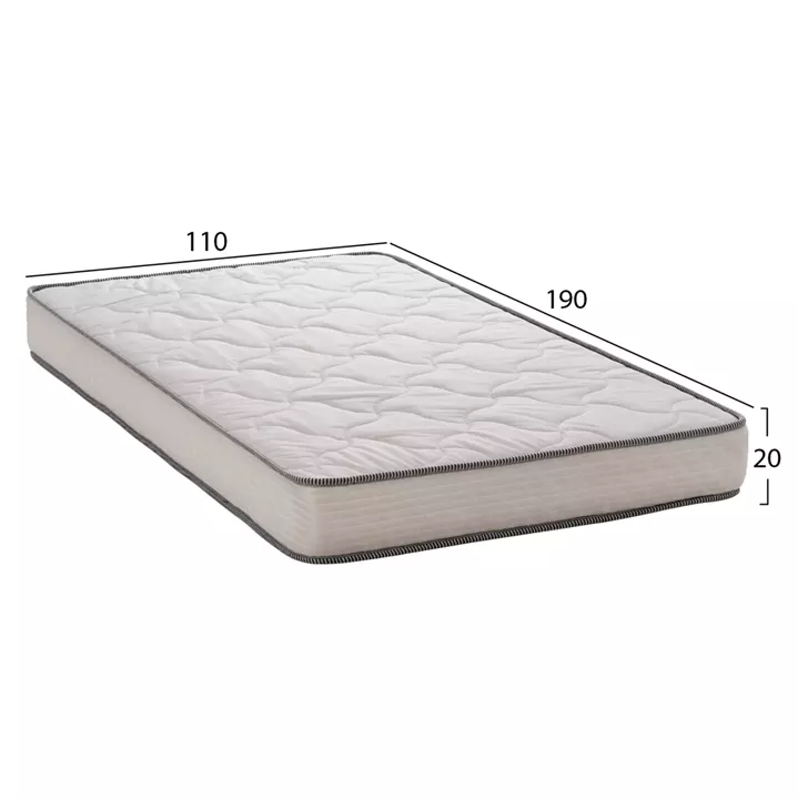 HM653.110 DREAMTOPIA mattress, series RELIEF, 110X190x20H