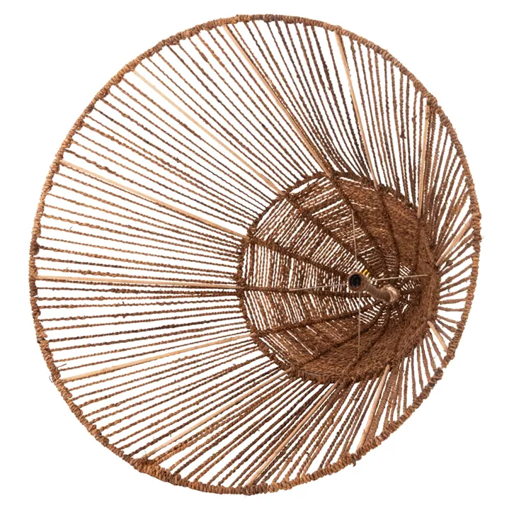 CEILING PENDANT LUMINAIRE SET HM11920 ROPE AND BANANA TREE FIBERS Φ100Χ205H cm.