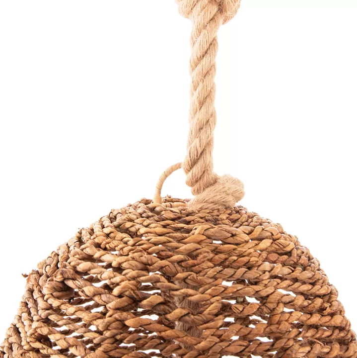 CEILING PENDANT LUMINAIRE SET HM11920 ROPE AND BANANA TREE FIBERS Φ100Χ205H cm.