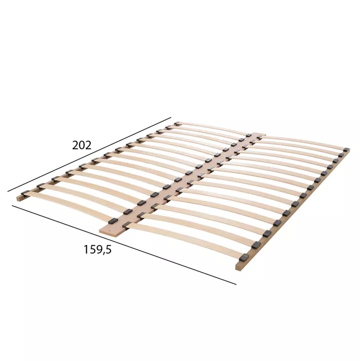 BEDROOM FURNITURE SET 5PCS ADLER HM11758 MELAMINE IN SONAMA OAK-FOR MATTRESS 160x200cm