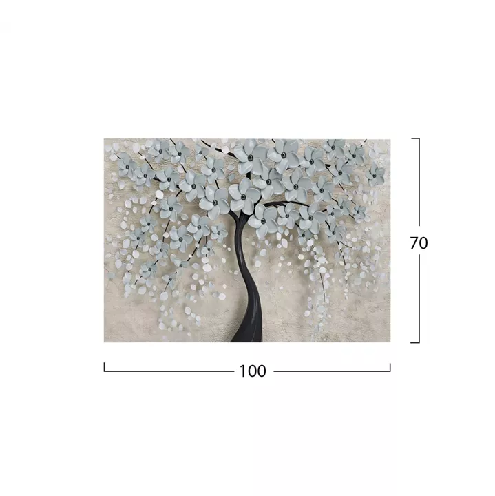 ΠΙΝΑΚΑΣ ΚΑΜΒΑΣ BLOSSOM TREE HM7197.04 100X3X70 εκ.