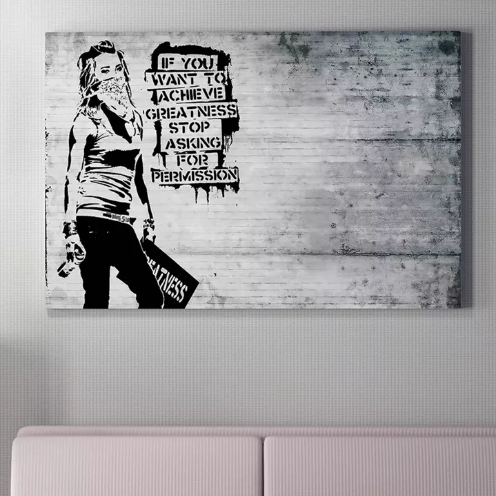 WALL PAINTING SERIES GOBI HM4831 PRINTED CANVAS 70x3(thickness)x50Hcm.
