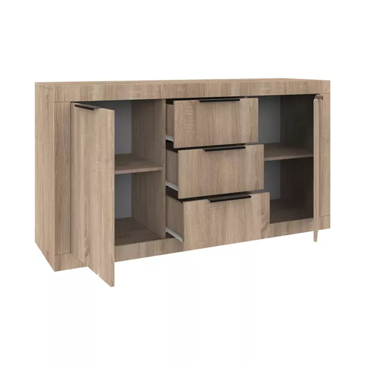 Doha pakoworld buffet in sonoma color 150x45x80.5cm