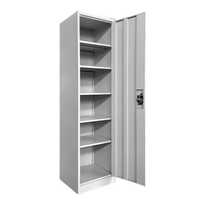 Koya pakoworld metal cabinet in light gray color 50x45x180cm