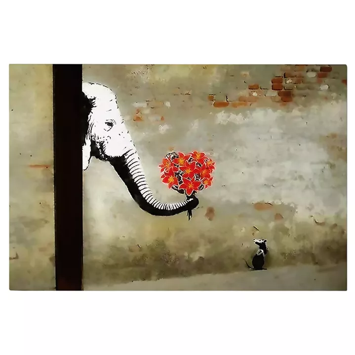 WALL PAINTING SERIES GOBI HM4825 PRINTED CANVAS 70x3(thickness)x50Hcm.