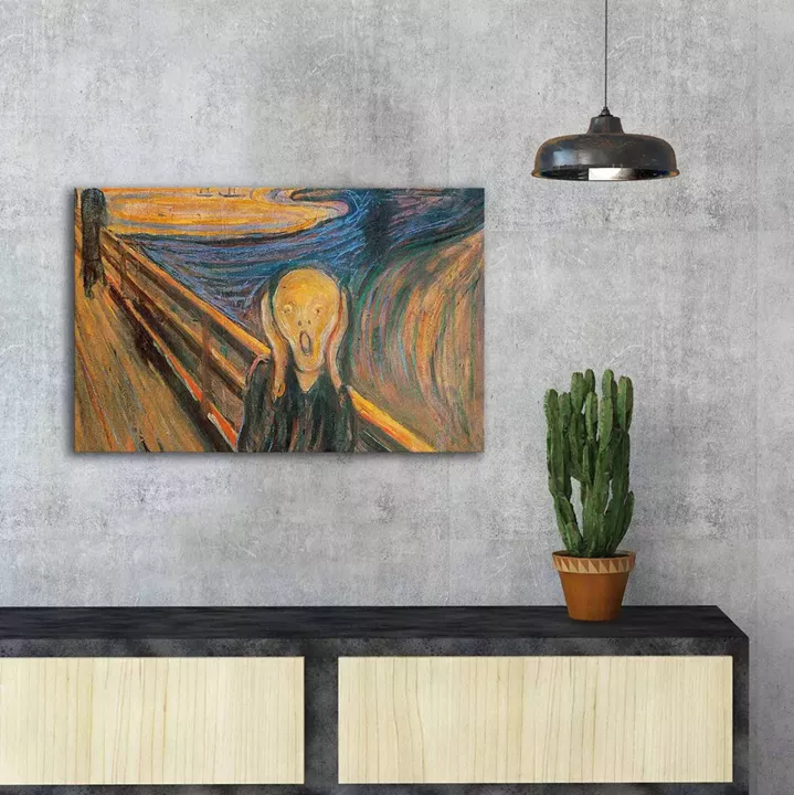 WALL PAINTING SERIES GOBI HM4851 PRINTED CANVAS 70x3(thickness)x45Hcm.