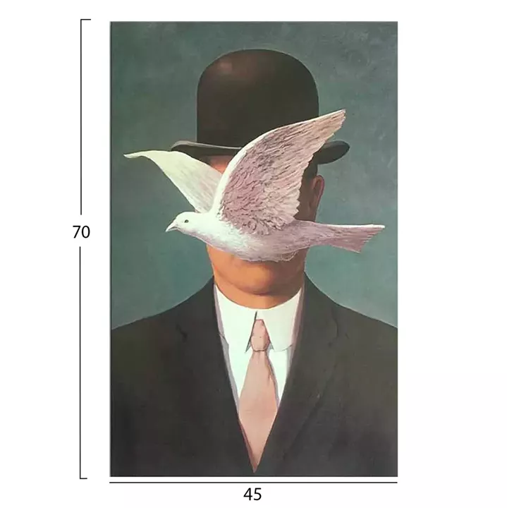 WALL PAINTING SERIES GOBI HM4852 PRINTED CANVAS 45x3(thickness)x70Hcm.