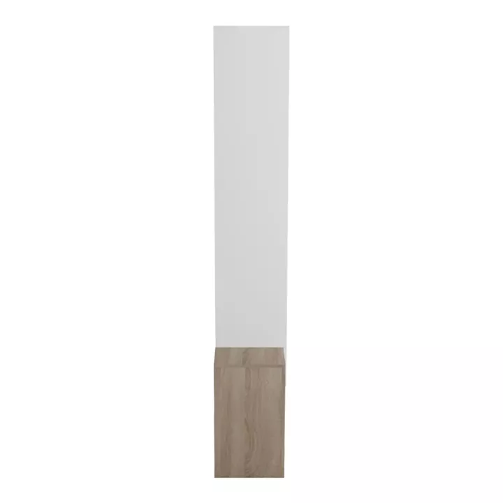 Leganto pakoworld living room set in sonoma and white color 220.5x35x197.5cm