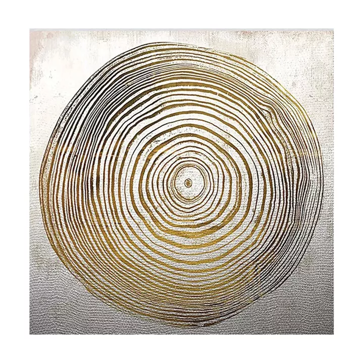 WALL PAINTING SQUARE SERIES GOBI HM4840 PRINTED CANVAS 70x2.8(thickness)x70Hcm.