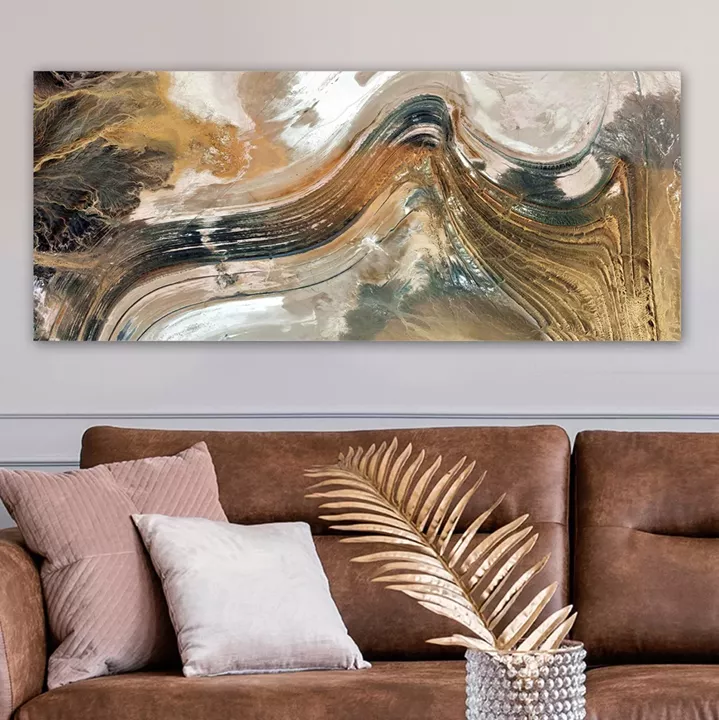 WALL PAINTING SERIES GOBI HM4788 PRINTED CANVAS 120x3(thickness)x50Hcm.