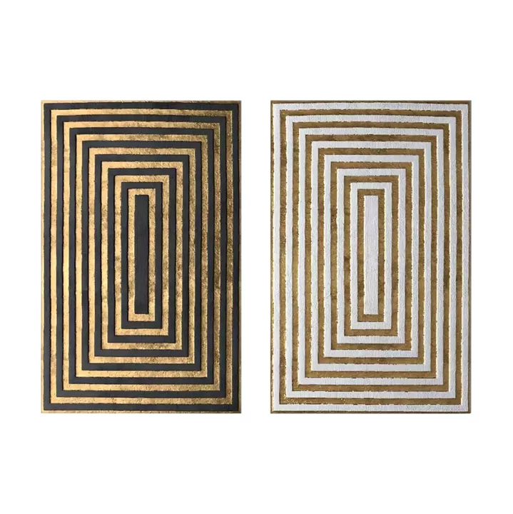 WALL PAINTING 2PCS SERIES GOBI HM4841 PRINTED CANVAS 45x2.8(thickness)x70Hcm.(x2)