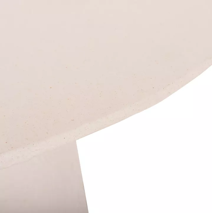 ΤΡΑΠΕΖΙ ΤΡΑΠΕΖΑΡΙΑΣ ΣΤΡΟΓΓΥΛΟ SEPPO HM18154.02 FIBER CEMENT ΛΕΥΚΟ--Φ119,5x75,5Υεκ.