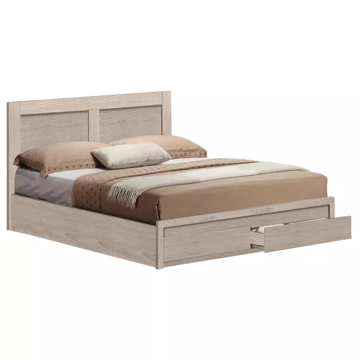 ΚΡΕΒΑΤΙ CAPRI HM665.02 ΜΕ 2 ΣΥΡΤΑΡΙΑ ΜΕΛΑΜΙΝΗ SONAMA ΓΙΑ ΣΤΡΩΜΑ 120x200εκ.