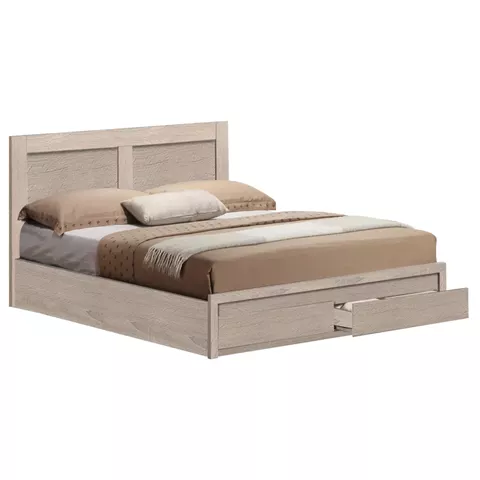 ΚΡΕΒΑΤΙ CAPRI HM665.02 ΜΕ 2 ΣΥΡΤΑΡΙΑ ΜΕΛΑΜΙΝΗ SONAMA ΓΙΑ ΣΤΡΩΜΑ 120x200εκ.