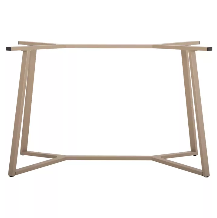 TABLE BASE HM471.25 METAL IN CAPPUCCINO COLOR 111x60x71Hcm.