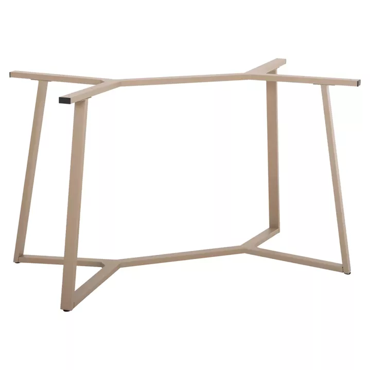 TABLE BASE HM471.25 METAL IN CAPPUCCINO COLOR 111x60x71Hcm.