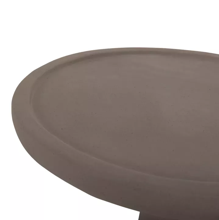 LAMP TABLE ROUND TORG HM18170.03 FIBER CEMENT GREY Φ41x62Hcm.
