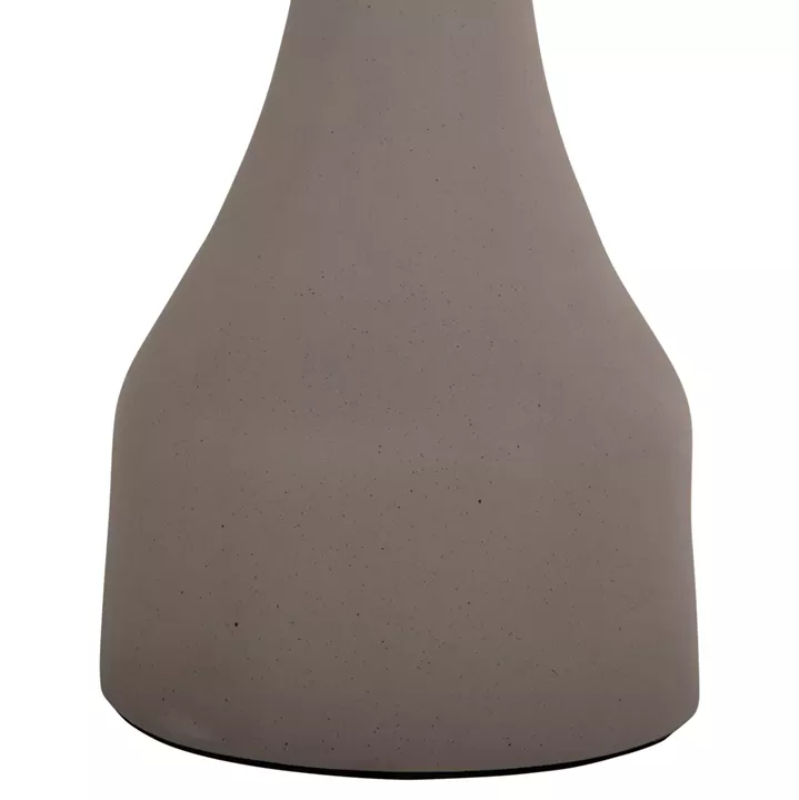 LAMP TABLE ROUND TORG HM18170.03 FIBER CEMENT GREY Φ41x62Hcm.