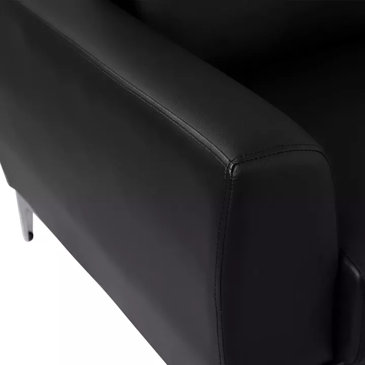 Armchair Kenzie HM3121.11 Black PU 89x81x81 cm