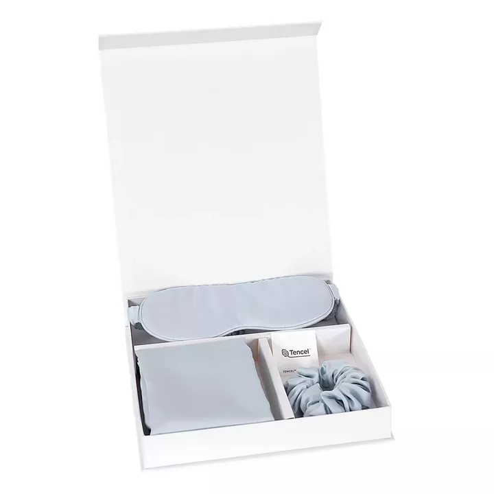 Beauty Home Σετ ομορφιάς ύπνου 3τμχ Art 7006 100% Tencel - Γκρι