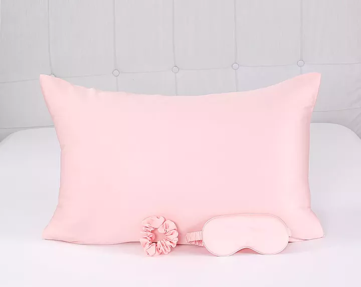 Beauty Home Σετ ομορφιάς ύπνου 3τμχ Art 7007 100% Tencel - Ροζ