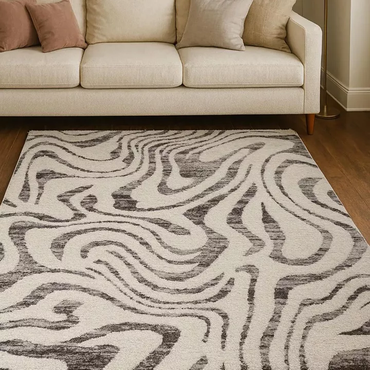 Beauty Home Χαλί Puffy Art 9660 Γκρι