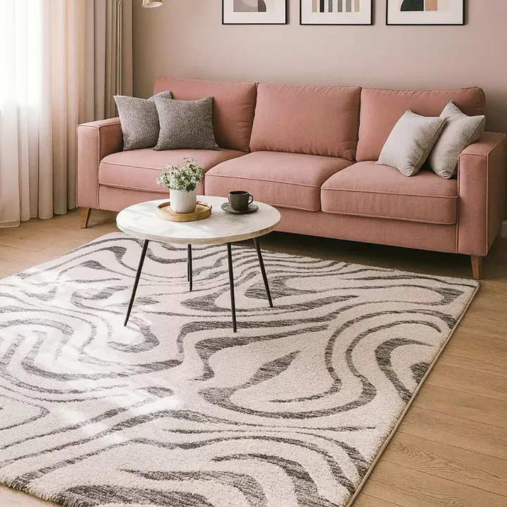Beauty Home Χαλί Puffy Art 9660 Γκρι