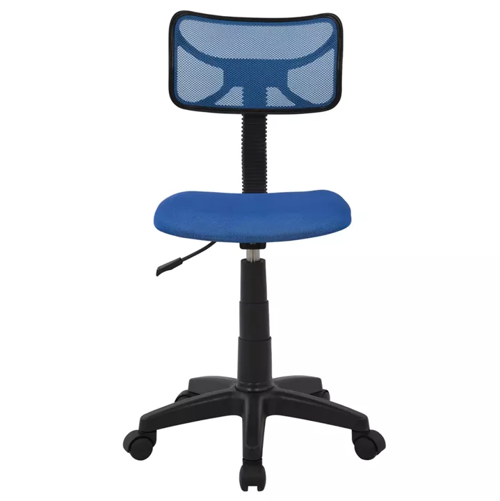 Office chair HM1026.06 blue with mesh fabric 40,5x50,5x91,5 cm.