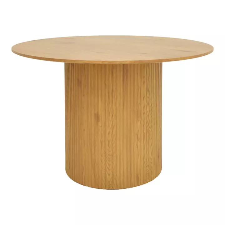 Karulo pakoworld table mdf in sonoma shade Φ120x76cm