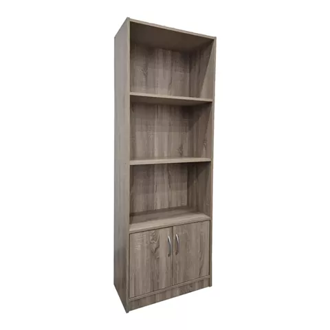 Tekaro pakoworld bookcase in sonoma shade 60x29x166cm