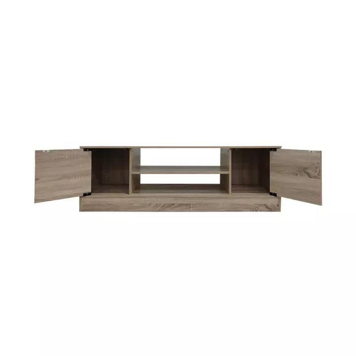 Έπιπλο τηλεόρασης Sasa pakoworld σε sonoma απόχρωση 120x35x41.5εκ