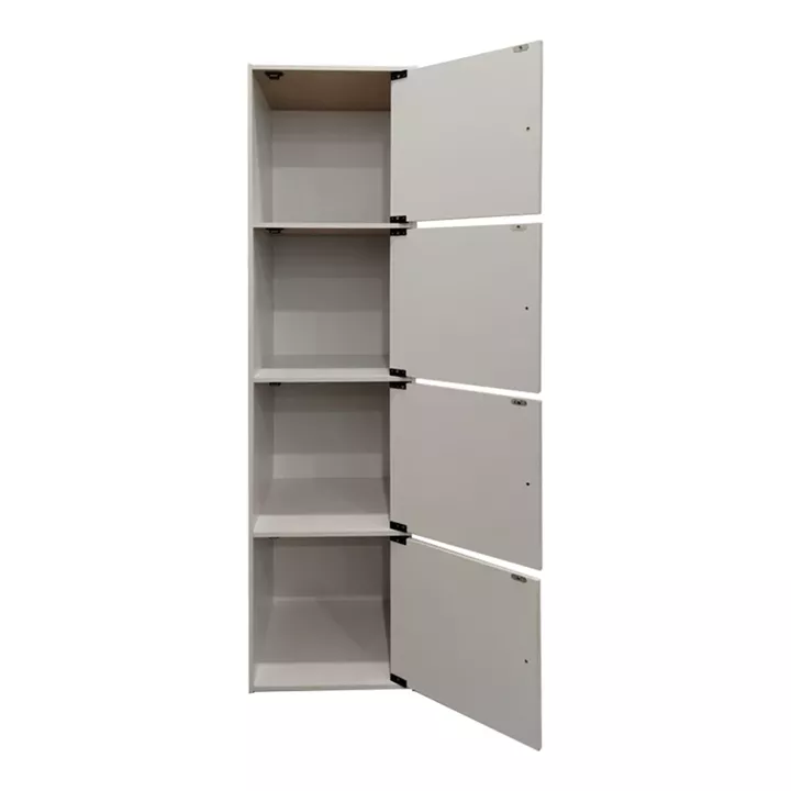 Gabino pakoworld column cabinet in white shade 40x39x158cm