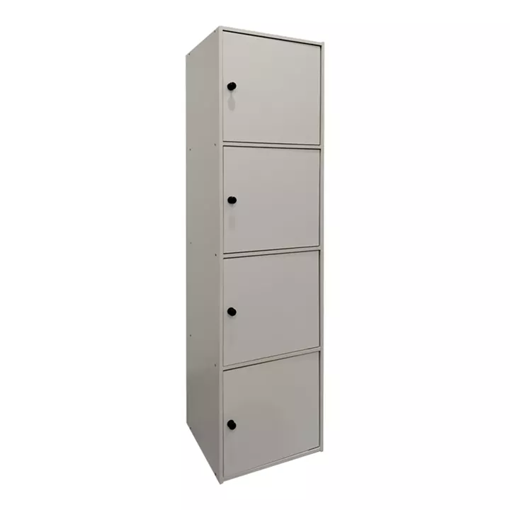 Gabino pakoworld column cabinet in white shade 40x39x158cm