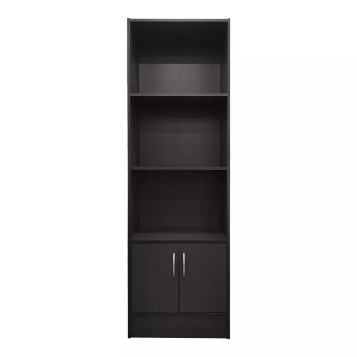 Tekaro I pakoworld bookcase in anthracite shade 57x33x180cm